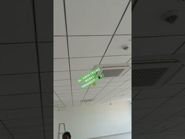 Armstrong grid ceiling work by AL- HAFIZ CEILING WORKS FROM BHIMAVARAM -7993655277 -‍///