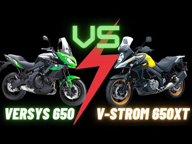 Kawasaki Versys 650 Vs Suzuki V-Strom 650XT | 650CC Adventure Bike Shootout