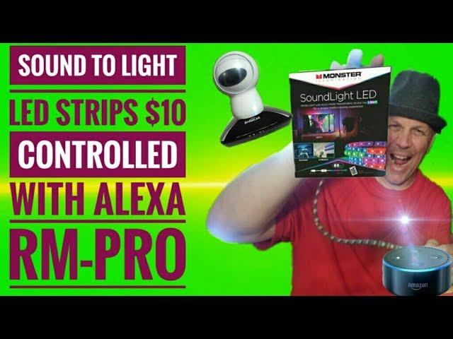 Sound to Light LED Light Strip Enhance Music With Alexa! For Only $10