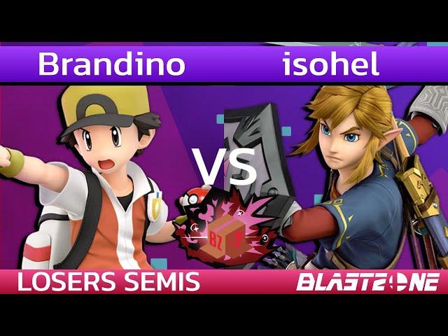 Brandino (Pokemon Trainer) vs isohel (Link) Blast Zone 89 LOSERS SEMIS