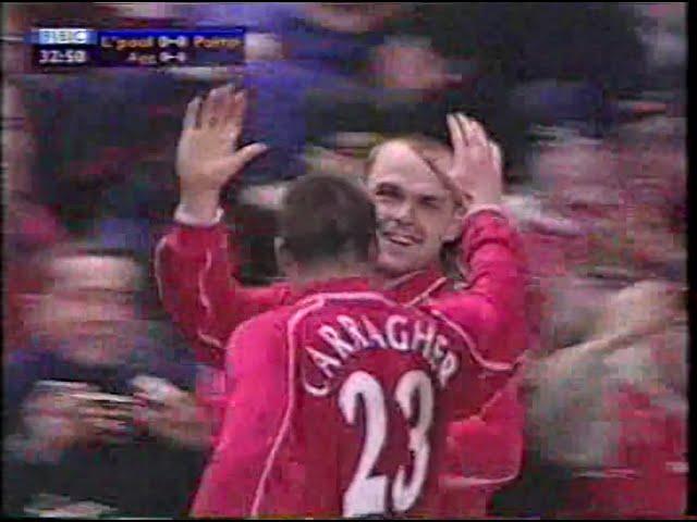 Liverpool 2 Porto 0 15/03/2001