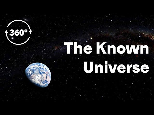 The Known Universe in 360° #datavisualization