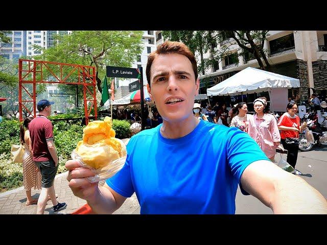 Hungry Vlogger Munches Manila's Mango Ice Cream 