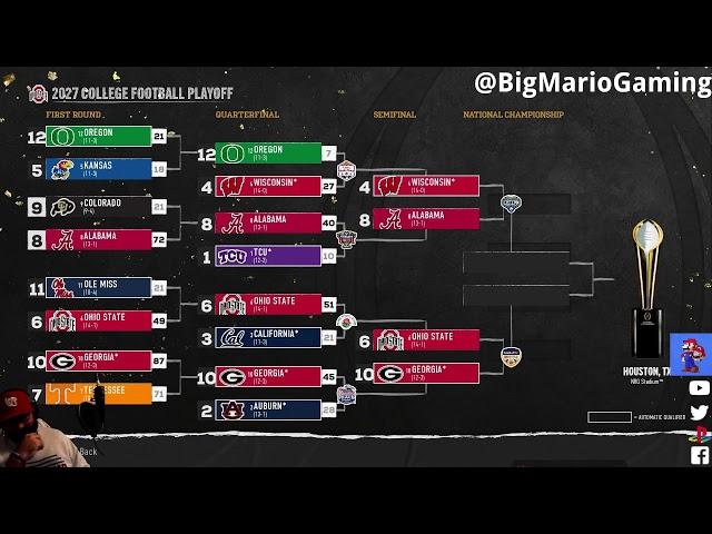 BMG CFB Dynasty "The final score" Episode 4: CFB PLAYOFF SEMIFINALS!