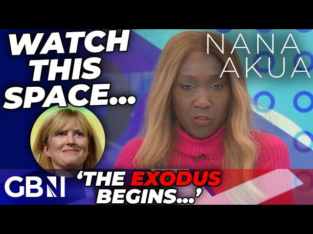 'The EXODUS begins!': Nana Akua WARNS Brits of MORE Labour resignations after Rosie Duffield exit