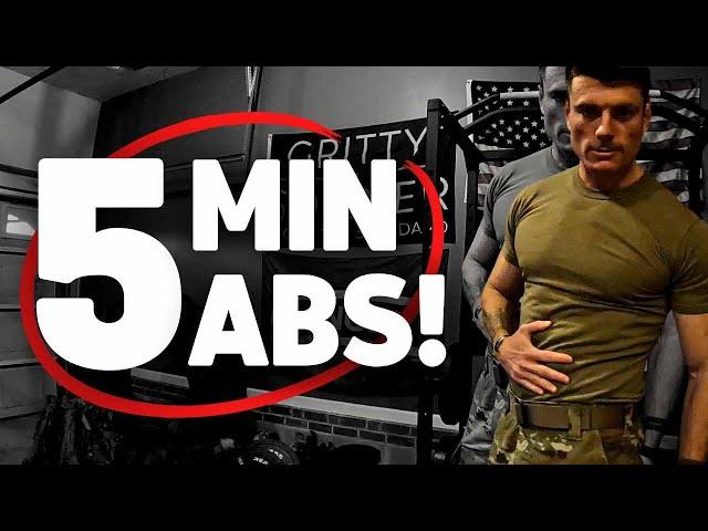 5 Minute Abs Workout | Military Fitness | Follow Me!