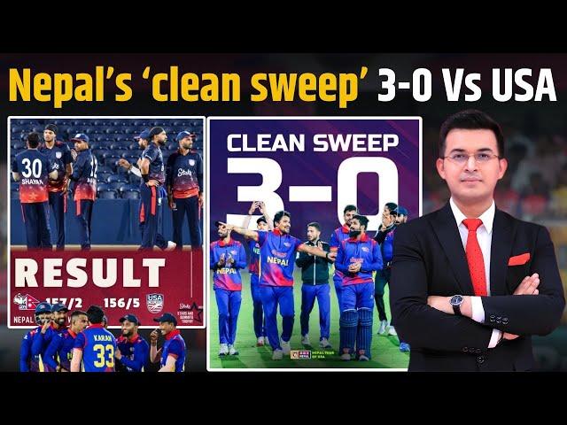 NEP vs USA : Nepal complete historic whitewash, defeat US by 8 wickets in Dallas