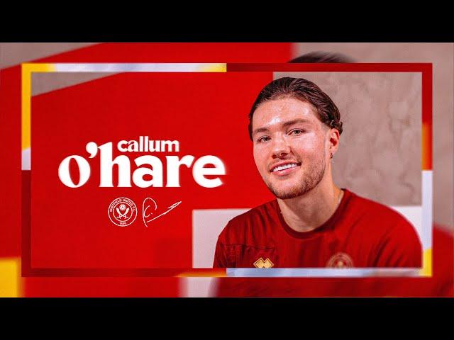 Callum O'Hare | New Signing | First Sheffield United Interview