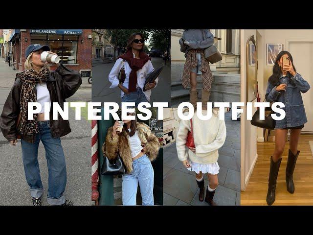 Recreating Pinterest Outfits (Fall/Autumn Style Inspiration)