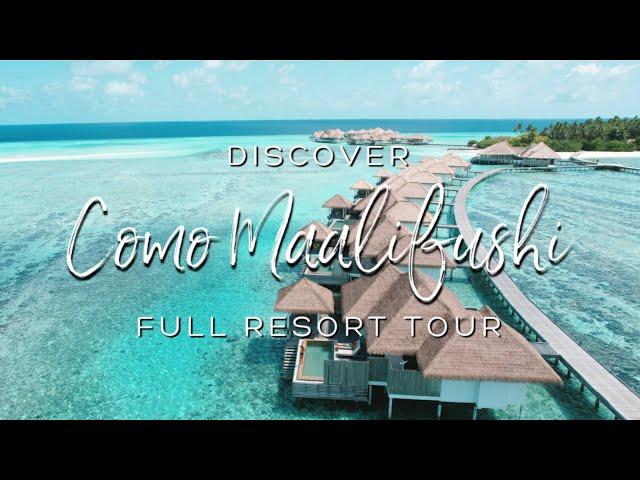 COMO MAALIFUSHI MALDIVES 4K  Full Tour and Review of a Unique Maldivian Resort (2022)