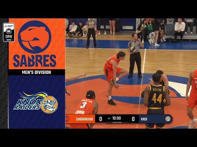 NBL1 Men | Sandringham Sabres vs. Knox Raiders - Game Highlights