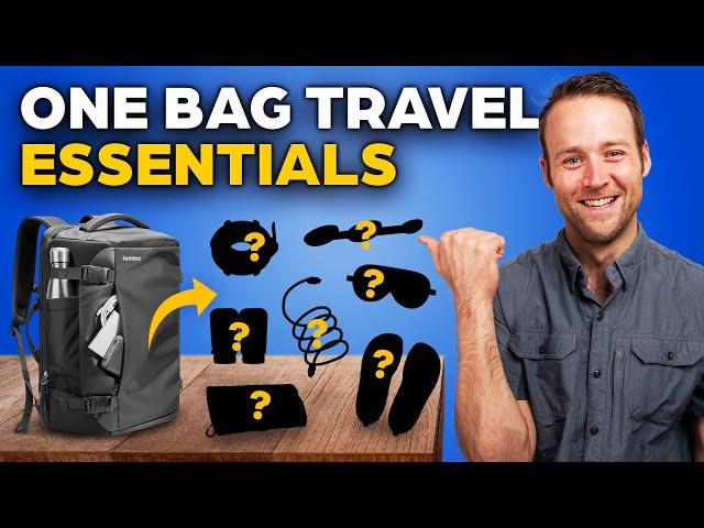 Don’t Forget These One Bag Travel Essentials in 2025