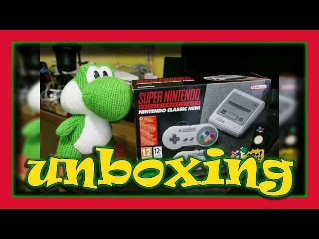 Unboxing το SNES mini !!