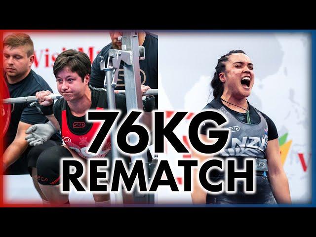 The Strongest 76kg Lifters Clash AGAIN | IPF Worlds 2024