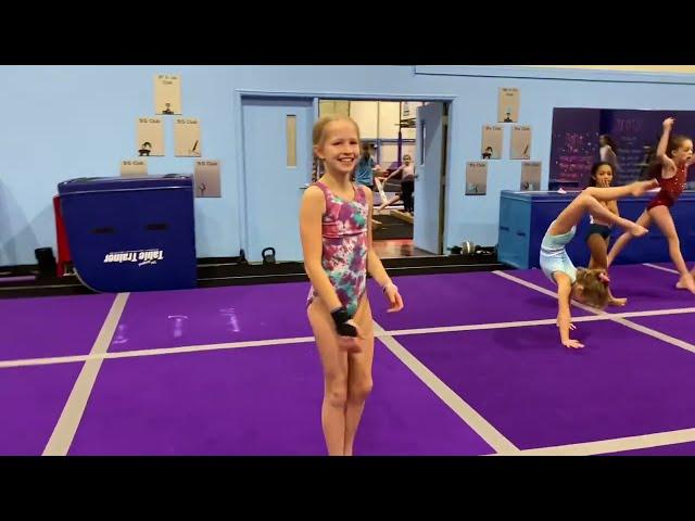 Level 3 Roundoff Back Handspring Update