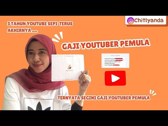 GAJI PERTAMA YOUTUBER PEMULA || Berapa sih gaji youtuber pemula 2024?