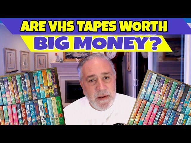 Do VHS Tapes Sell For Big Money On Ebay?  You'll Never Pass These Up Again at a Garage Sale.