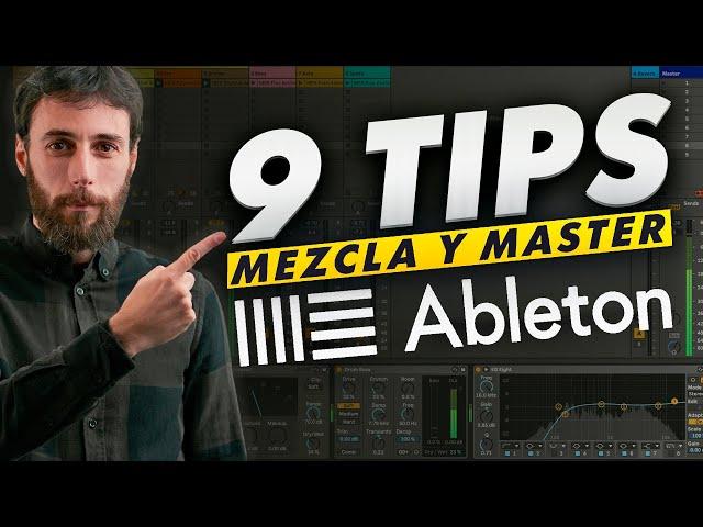 Trucos de MEZCLA & MASTERING en ABLETON LIVE | Headroom - Panning -  Ducking Sidechain...