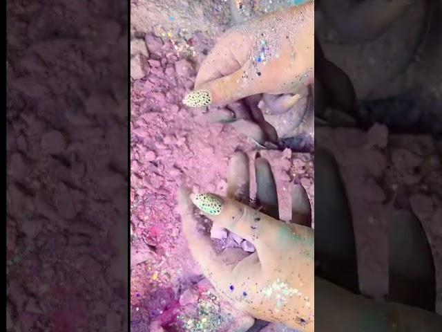 Crunchy Glitter Bomb Crush ASMR