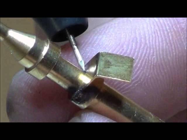 Pulse Arc Weld 15mil Brass Tab to Brass Connector Rods with Orion Welder