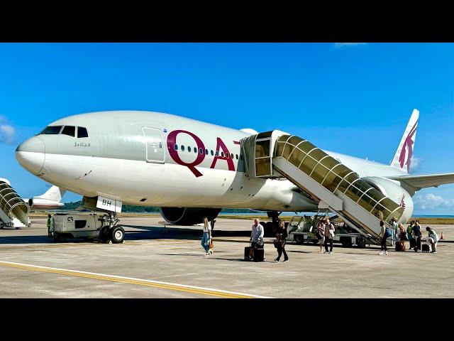 QATAR AIRWAYS Boeing 777 Business Class to the Seychelles (+ Qatar's new flagship lounge)