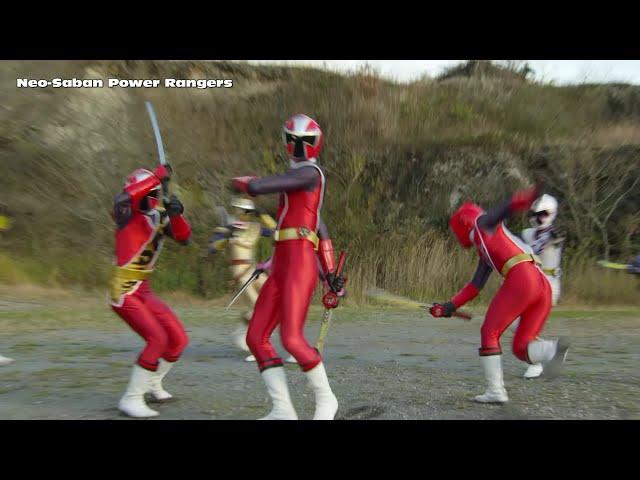 Red Ranger vs Galvanax | Power Rangers Official