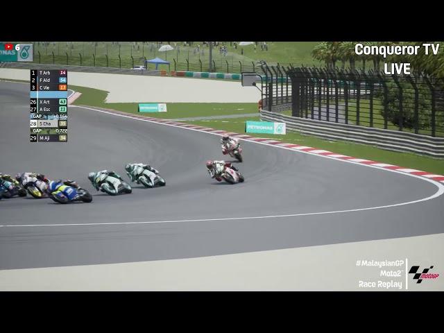 Sprint Race Moto2 Sepang #MalaysianGP 2024