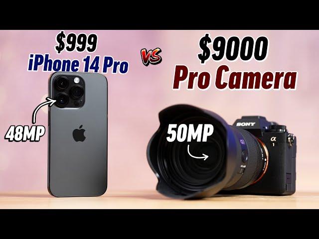 iPhone 14 Pro vs $9,000 Pro Camera: You WON'T Believe this!