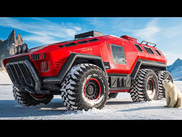 20 Insane Arctic Vehicles Built to Conquer Snow & Ice! -You Won’t Believe #1!