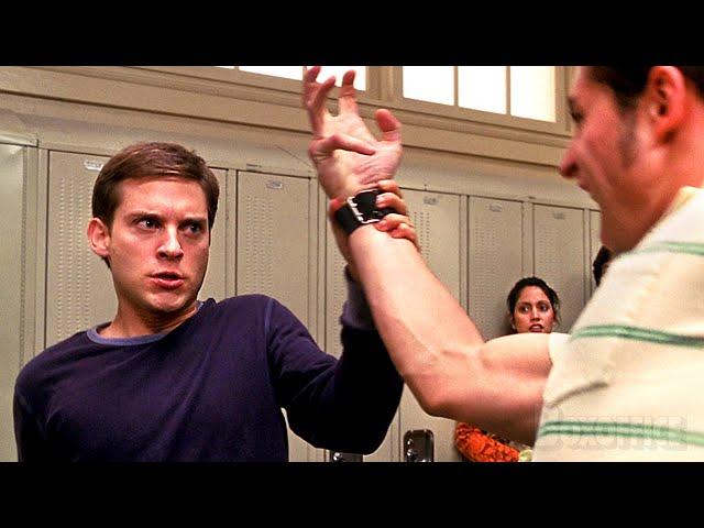 Peter Parker VS Flash | Spider-Man | CLIP