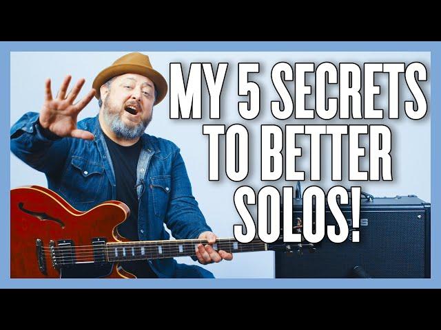 Solo Better With These 5 Exercises!