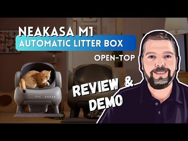 Neakasa M1 Automatic Litter Box Review and Demo (Open-Top)