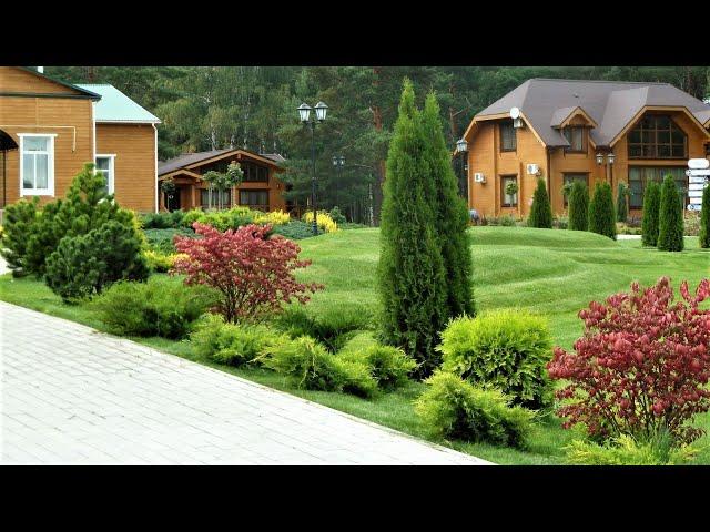 Ландшафтный Дизайн придомовой территории Оригинальные Идеи / Garden design ideas / A - Video