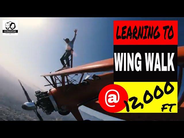 Learning to wing walk at 12,000ft - GVBB06