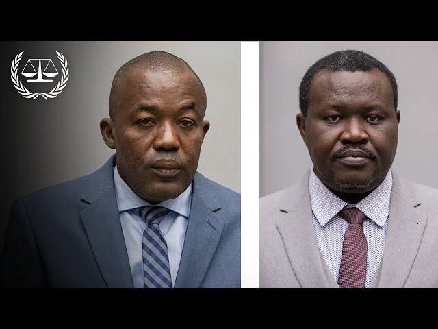 Yekatom et Ngaïssona Case: Hearing on the sentence 8 January 2025 – S 2