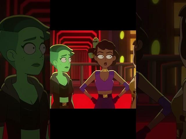 When you are the Mistress of the Winter Constellations - Star Trek Lower Decks#shorts
