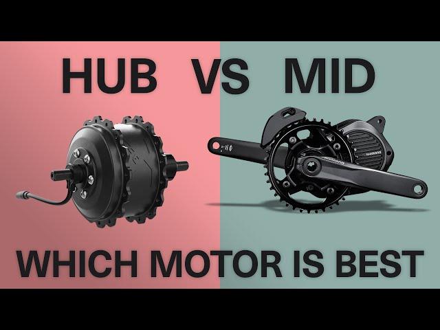 HUB VS MID DRIVE | Choosing the Best Electric Bike Motor #electricbike #ebike