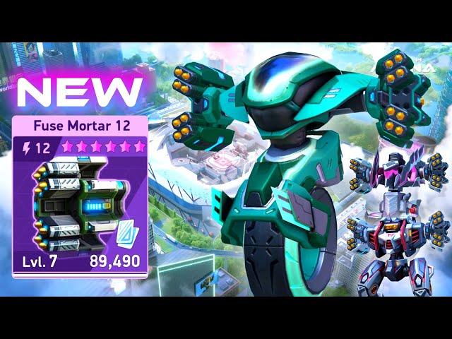 NEW WEAPON Fuse Mortar 12 - Killshot Nomad Orion - Mech Arena