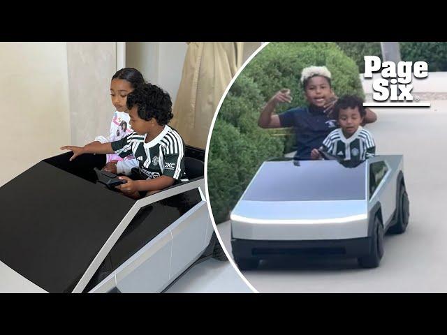 Kim Kardashian, Kanye West's son Psalm gifted $1,500 Tesla Cybertruck for 5th birthday