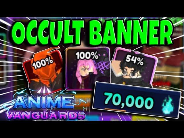 Spending 70,000+ Wisps On The New Banner | Anime Vanguards