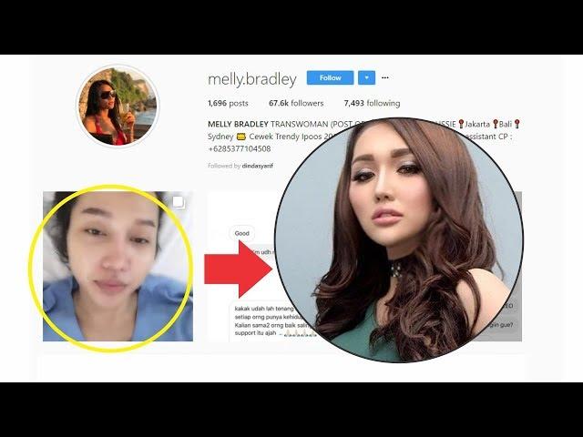 Unggah Video Mirip Lucinta Luna Operasi Kelamin 'Tanpa Sensor', Melly Bradley Tepati Janji