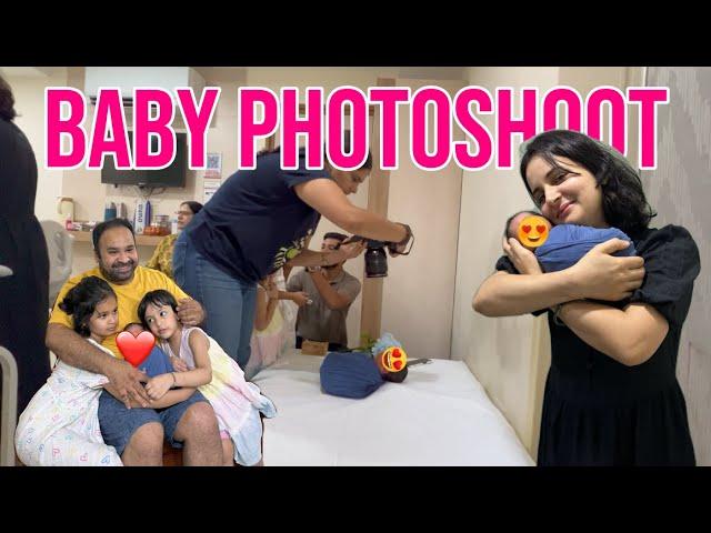 Today is Baby's Photoshoot Day | In the Hospital |  #BabyPhotoshoot #NewbornMagic @ssvlog125