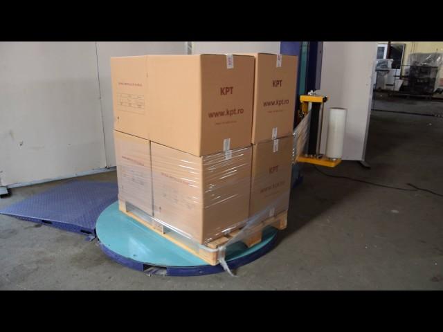 Masina de infoliat paleti | Pallets Wrapping Machine