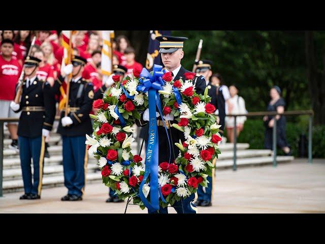U.S. Army 250th Birthday Wreath-Laying Ceremony at Arlington National Cemetery