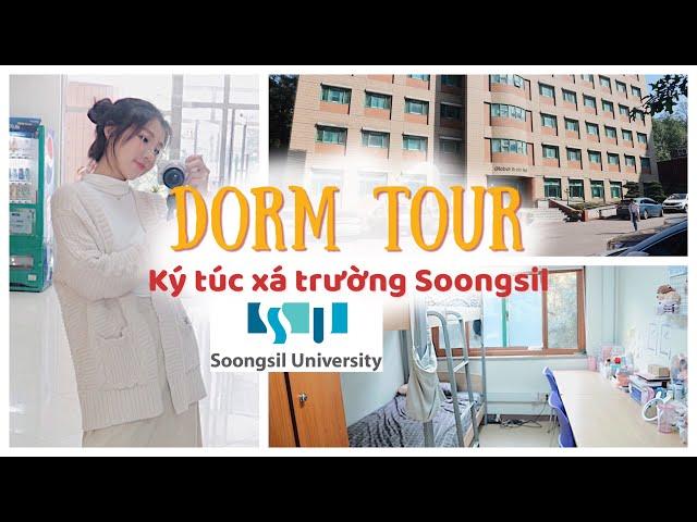 [DU HỌC HÀN QUỐC] Thăm quan kí túc xá trường Soongsil (Global Brain Hall) - DORM TOUR