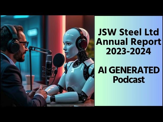 JSW Steel Ltd | Annual Report 2023-24 summary | Podcast | AI-Generated