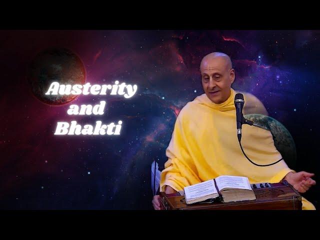 18th Aug '24 | H.H. Radhanath Swami Maharaj | Austerity and Bhakti | ISKCON Chowpatty Mumbai.