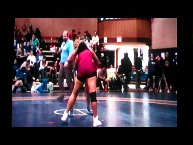 Logan Rich OCU vs Ricarda Garcia YAKIMA, WCWA Nats 1-29-2011, 55Kg.
