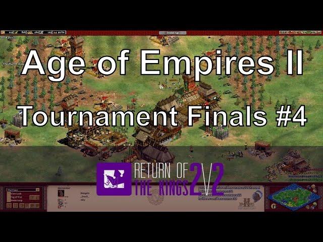 Aoe2: The Most Aggressive Game of Aoe2 (RotK Finals Game 4)