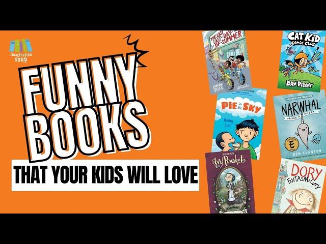 Top Funny Books for Elementary & Middle School Kids